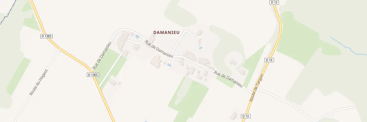 Plan du 50 Damanieu Nord à Cardan