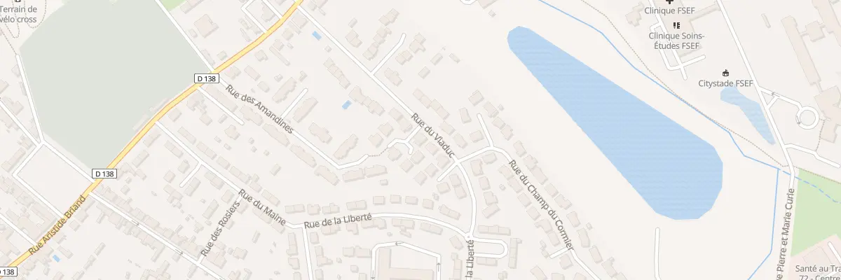 Plan du 36 Rue du Viaduc à Sablé-sur-Sarthe