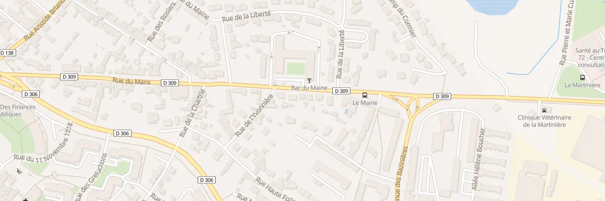 Plan du 59 Rue du Mans à Sablé-sur-Sarthe
