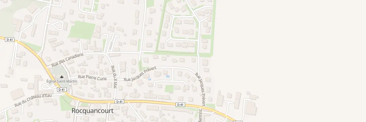 Plan du 11 Rue Jacques Prévert à Castine-en-Plaine