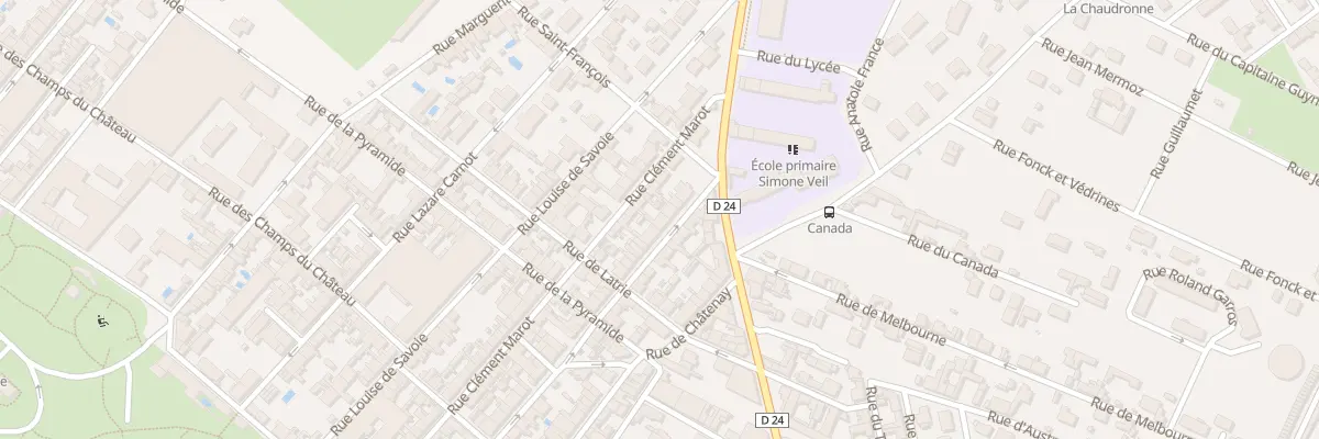 Plan du 197 Rue Henri Fichon à Cognac