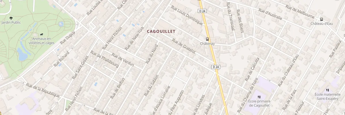 Plan du 54 Rue du Sablon à Cognac