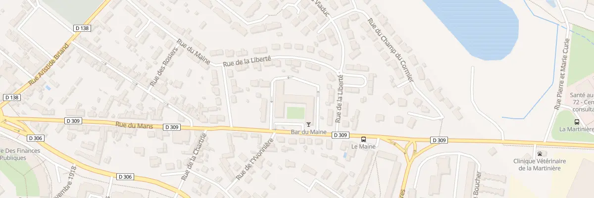 Plan du 48 Rue du Mans à Sablé-sur-Sarthe