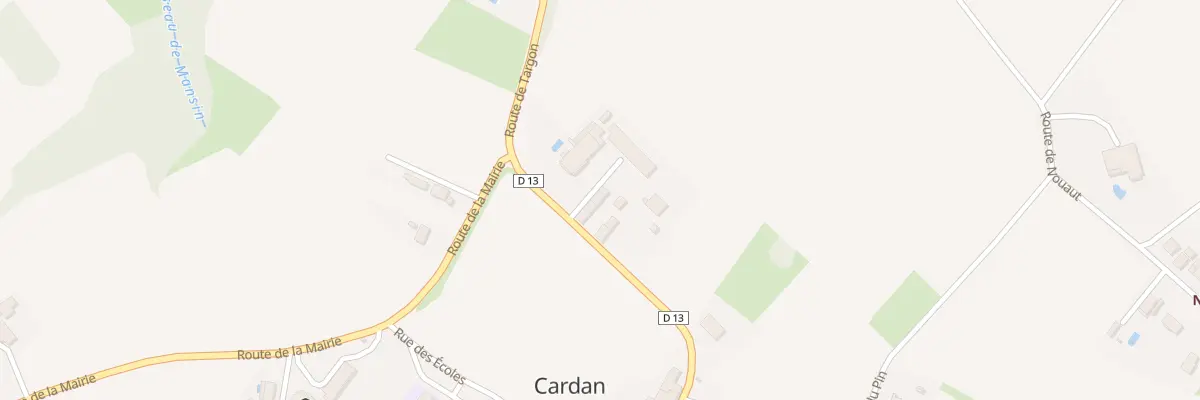 Plan du 4 Janisson Sud à Cardan