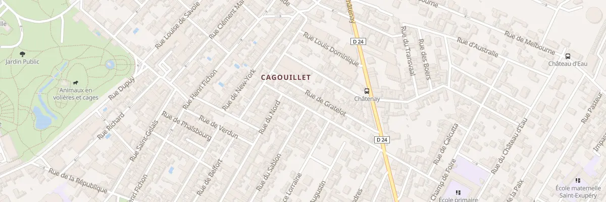 Plan du 15 Rue Liverpool à Cognac