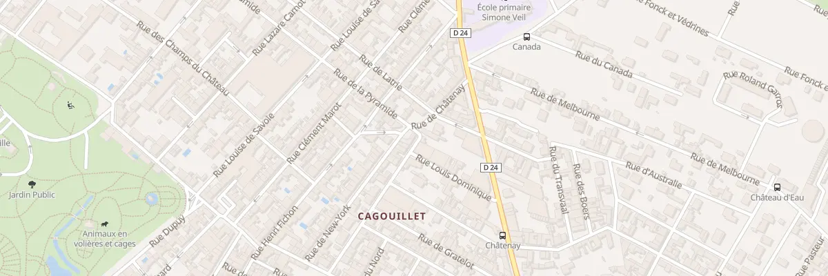 Plan du 47 Rue de Boston à Cognac