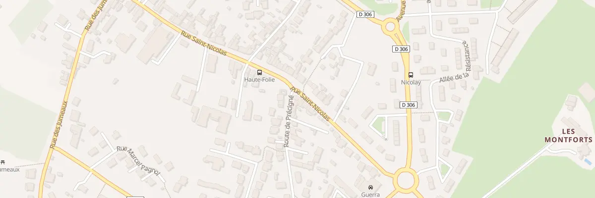 Plan du 141 Rue Saint-Nicolas à Sablé-sur-Sarthe