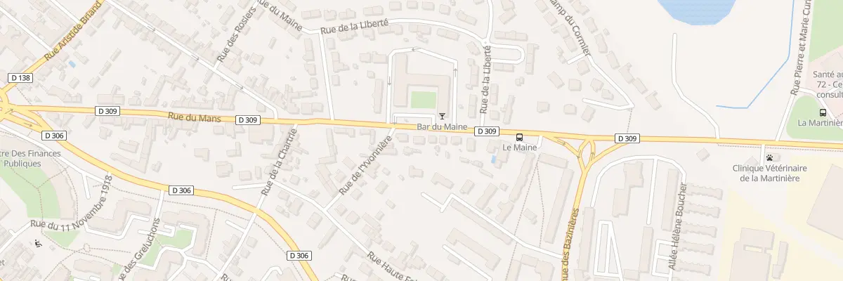 Plan du 57B Rue du Mans à Sablé-sur-Sarthe