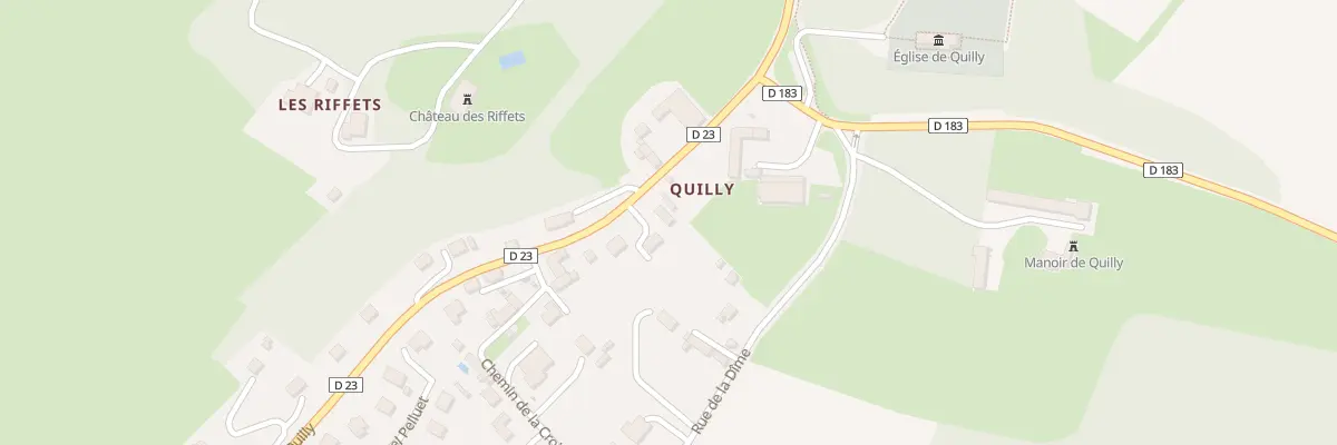 Plan du 50 Rue de Quilly à Bretteville-sur-Laize