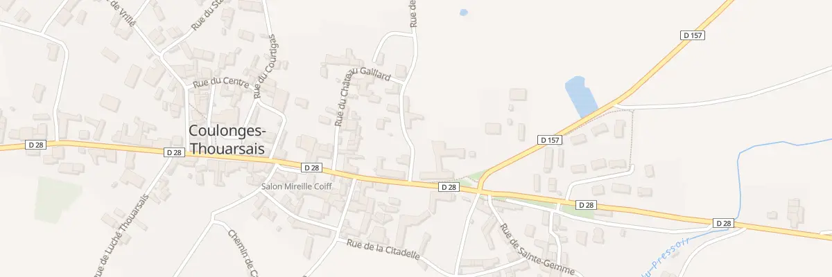 Plan du 4 Rue de la Cave à Coulonges-Thouarsais