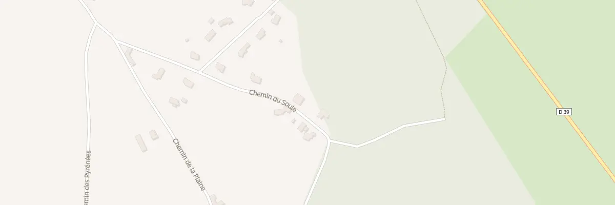 Plan du 9087 Che du Soule à Astis