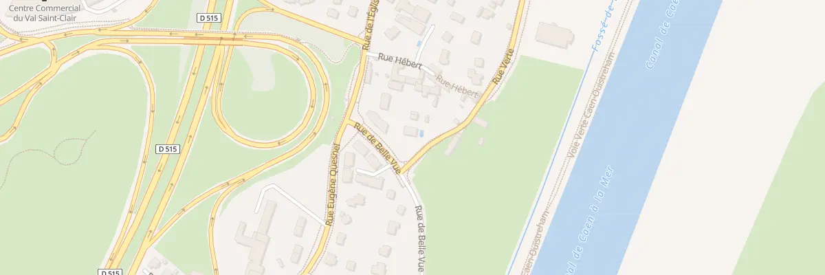 Plan du 47 Rue de Bellevue à Hérouville-Saint-Clair