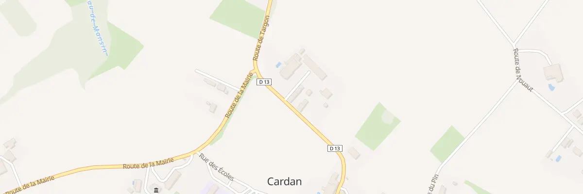 Plan du 5 Janisson-Sud à Cardan