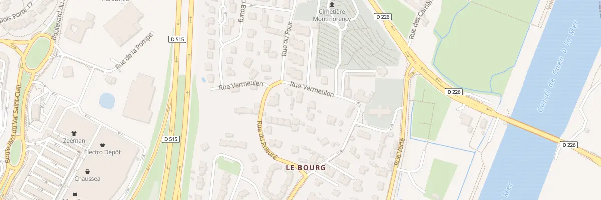 Plan du 87 Rue Andre Vermeulen à Hérouville-Saint-Clair