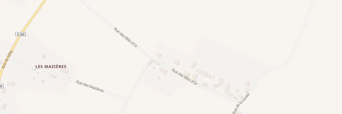Plan du 2B Rue des Blés d’Or à Tuffalun