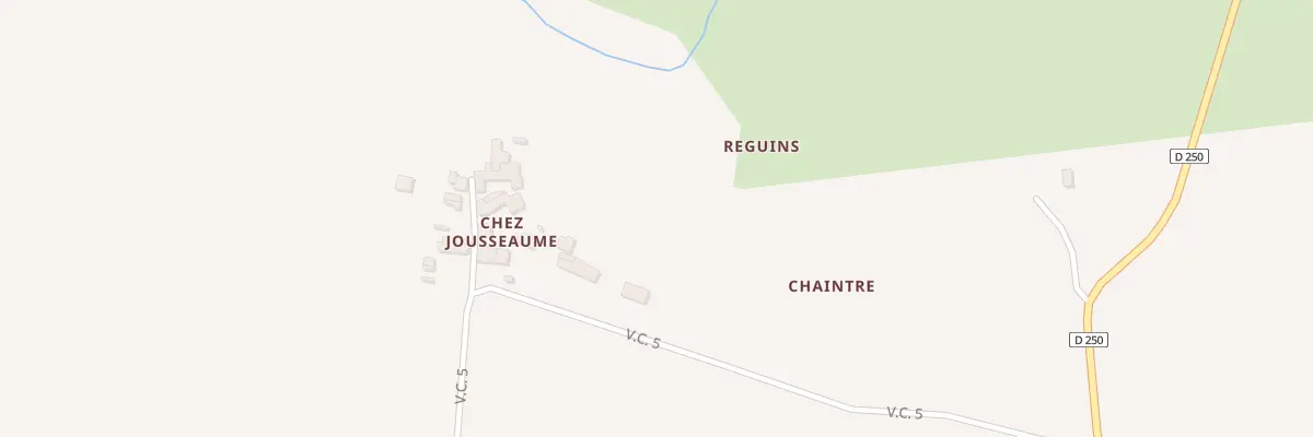 Plan du 2 Chez Joussaume à Saint-Ciers-Champagne