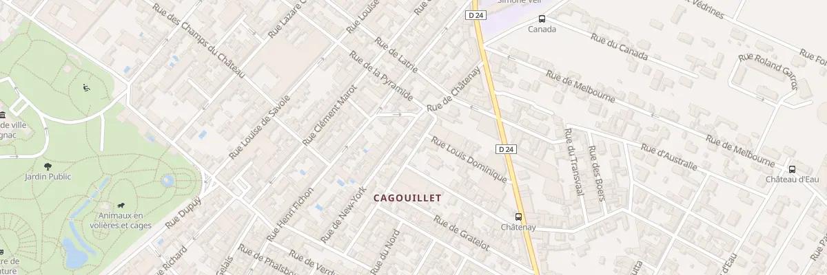 Plan du 41 Rue de Boston à Cognac