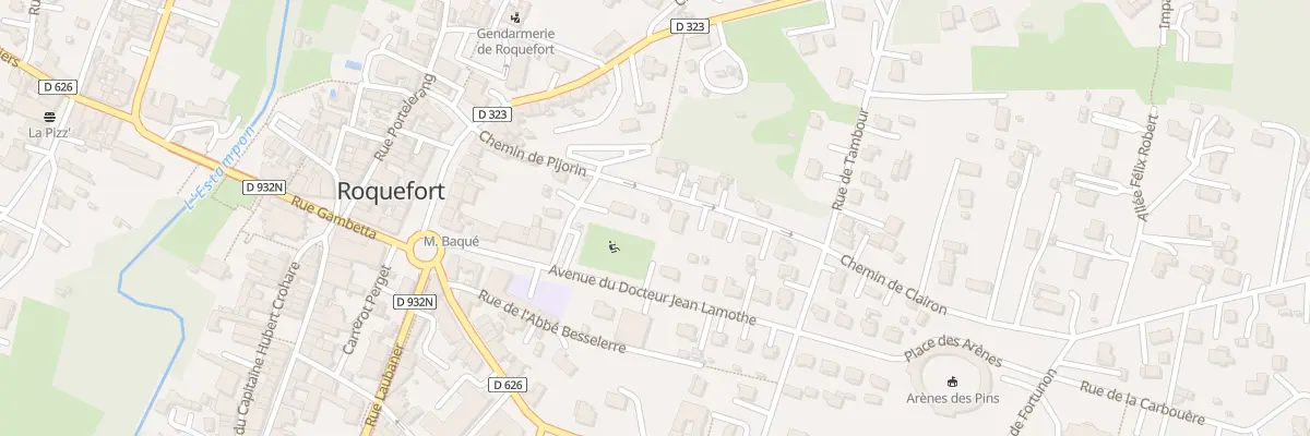 Plan du 162 Che du Pijorin à Roquefort