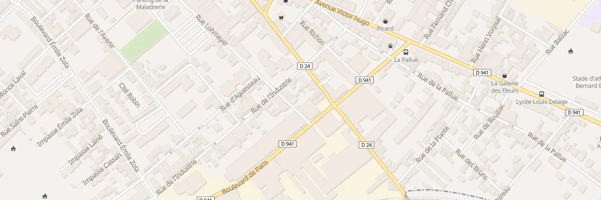 Plan du 125 Rue Lohmeyer à Cognac