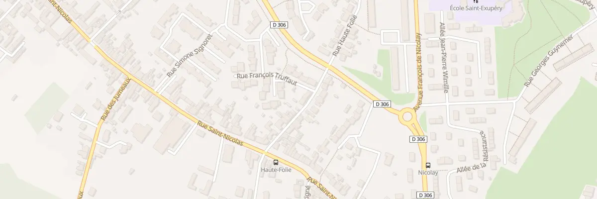 Plan du 14 Rue Haute Folie à Sablé-sur-Sarthe