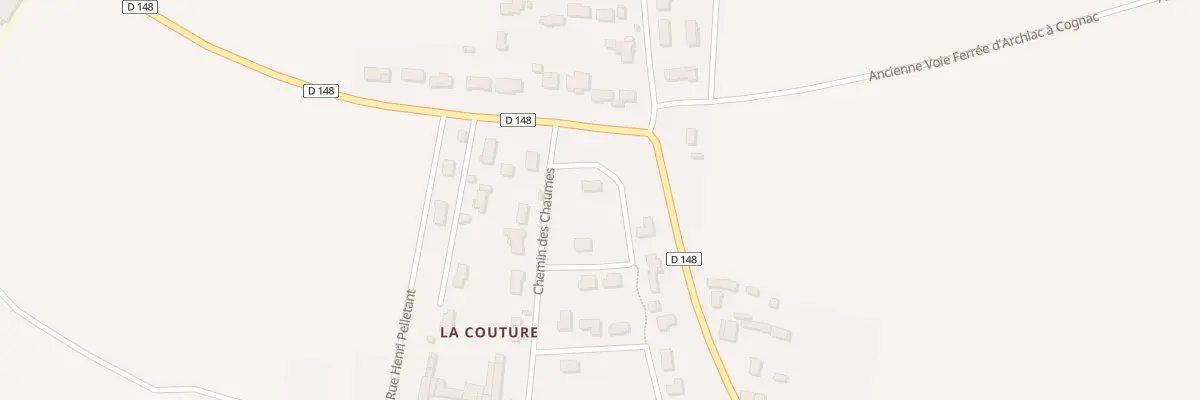 Plan du 17 Rue de la Petite Croix à Genté