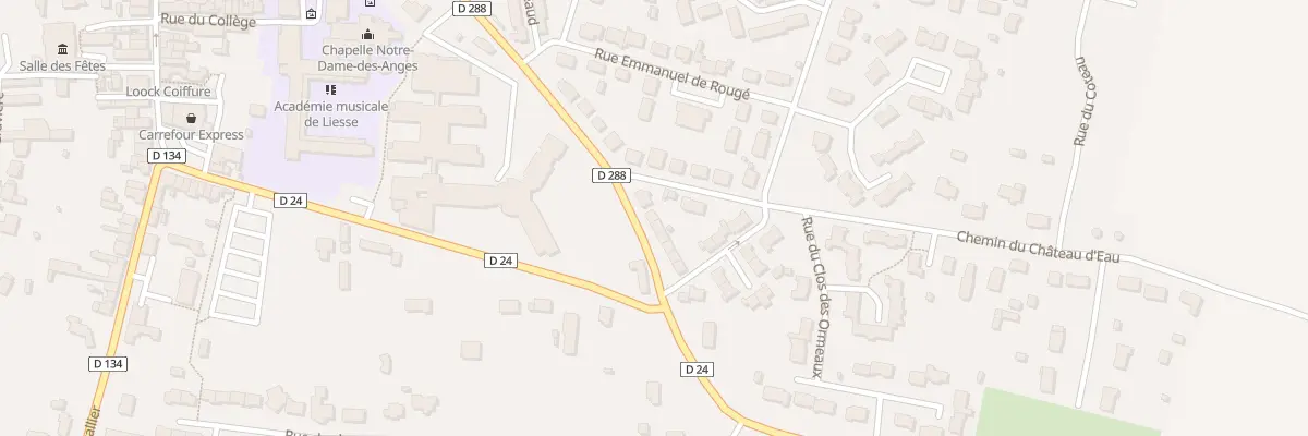 Plan du 43 Rue Emile Peneaud à Précigné