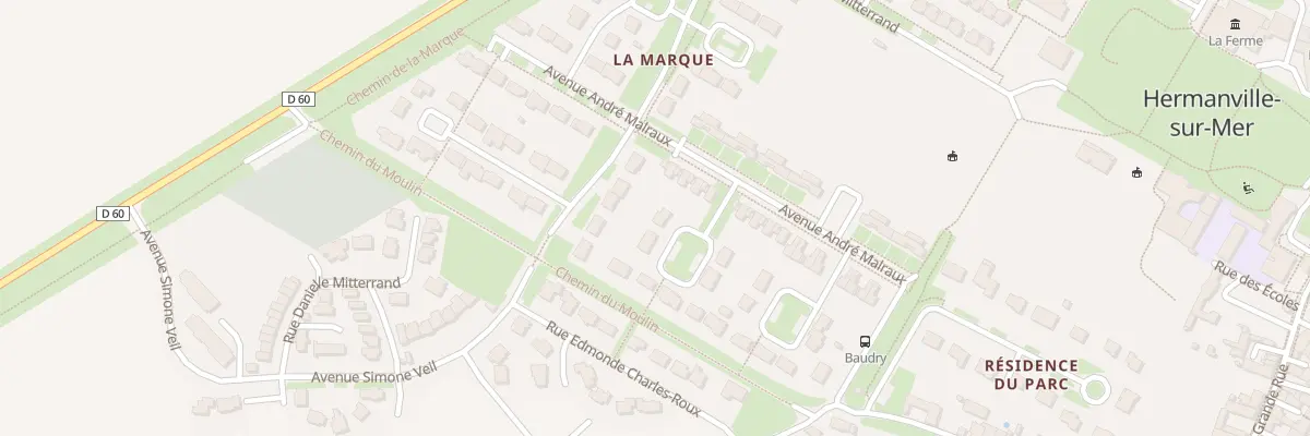Plan du 50 All des Picoteux à Hermanville-sur-Mer