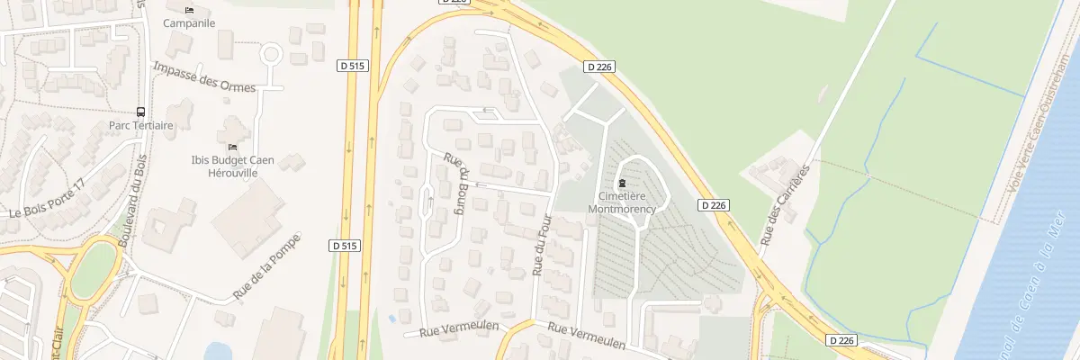 Plan du 127 Rue du Four à Hérouville-Saint-Clair