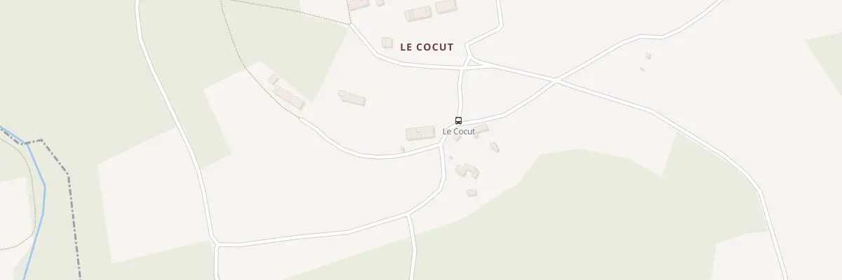 Plan du 102 Le Cocut à Tizac-de-Lapouyade