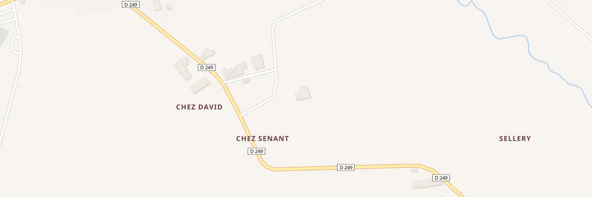 Plan du 5014 Chez Senant à Saint-Germain-de-Vibrac