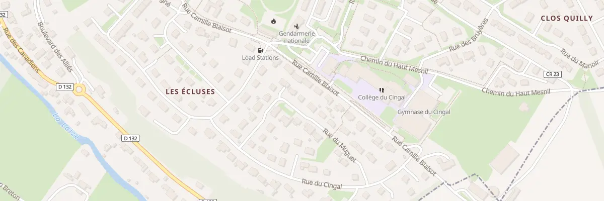Plan du 16 Rue du Muguet à Bretteville-sur-Laize