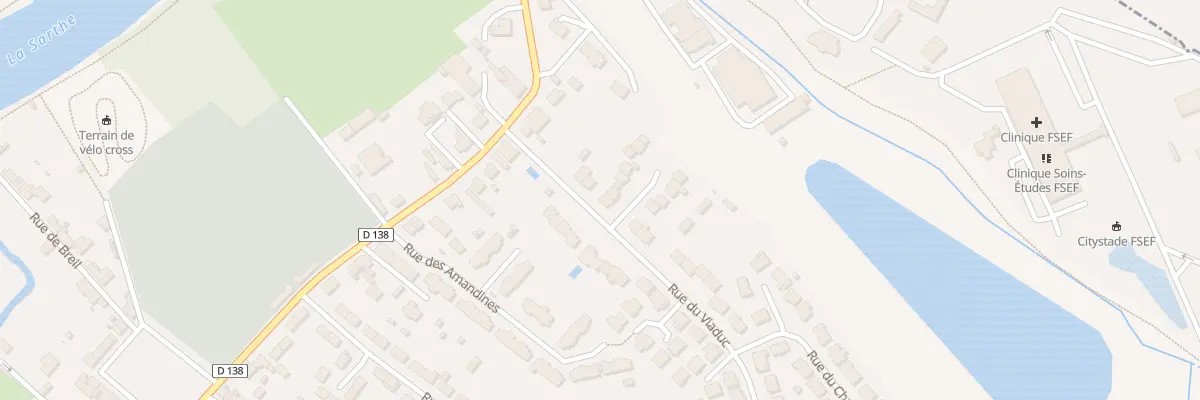 Plan du 9 Rue du Viaduc à Sablé-sur-Sarthe