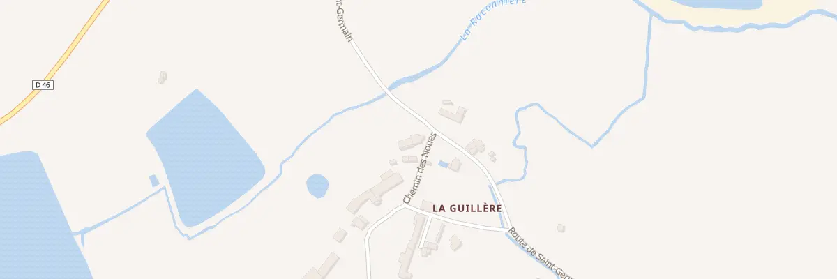 Plan du 2 Chem des Noues à Amailloux