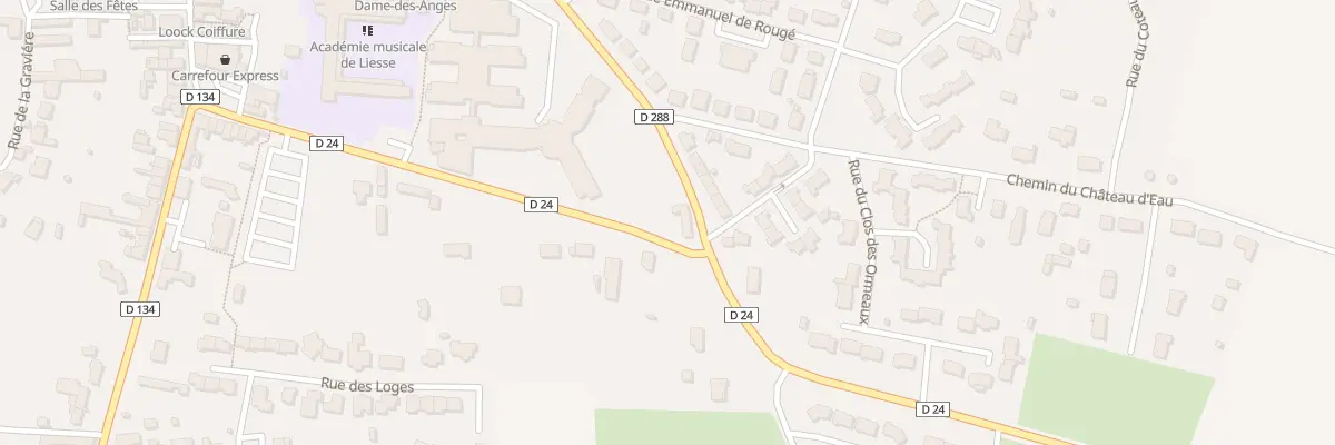 Plan du 31 Rue de Durtal à Précigné