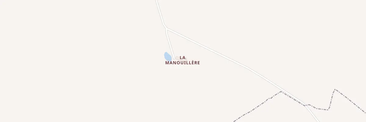 Plan du 1 La Manouillere à Auvers-le-Hamon