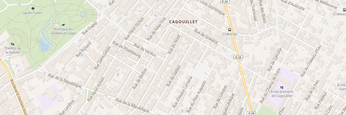 Plan du 38 Rue du Nord à Cognac