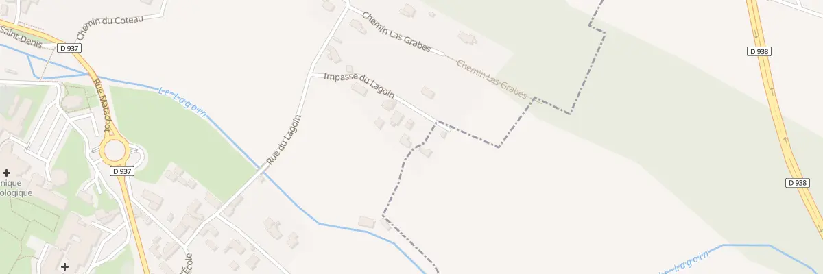 Plan du 24 Imp du Lagoin à Aressy