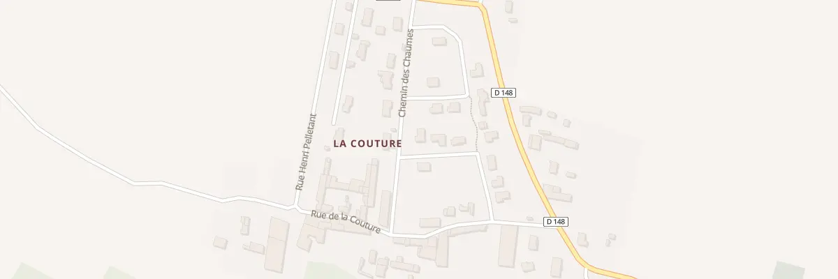 Plan du 14 Rue de la Petite Croix à Genté