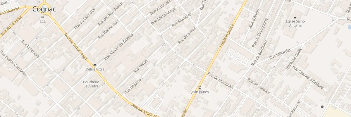 Plan du 82 Rue de Marignan à Cognac
