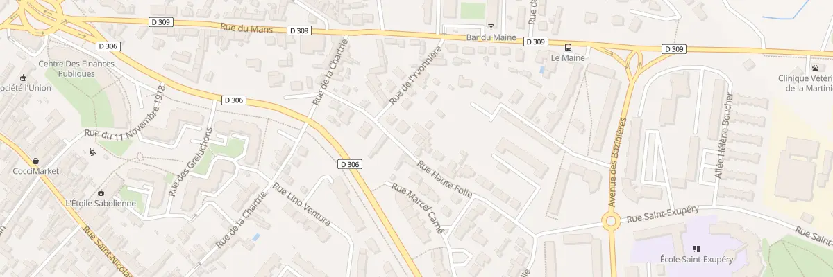 Plan du 67B Rue Haute Folie à Sablé-sur-Sarthe