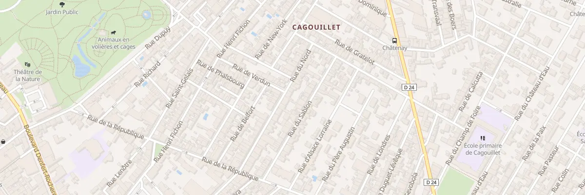 Plan du 32 Rue du Nord à Cognac