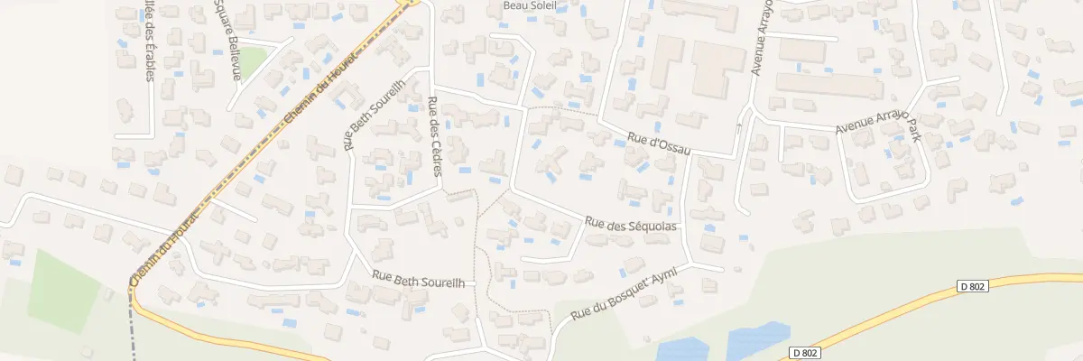 Plan du 14 Rue des Séquoïas à Idron