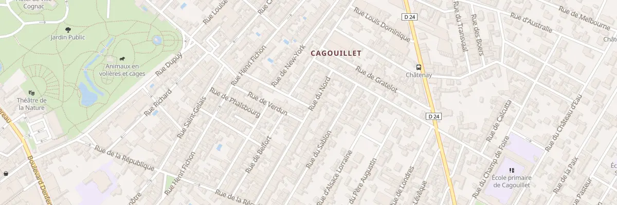 Plan du 51 Rue du Nord à Cognac