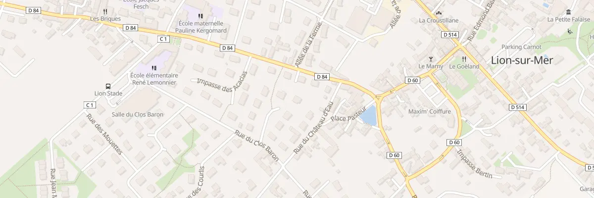 Plan du 8 Imp des Sorbiers à Lion-sur-Mer