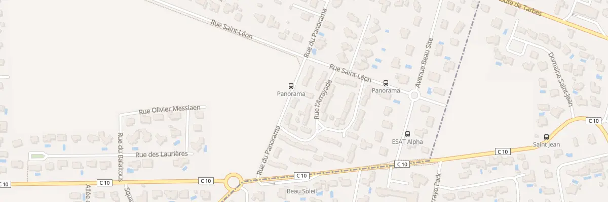 Plan du 2 Rue de l’Arrayade à Bizanos