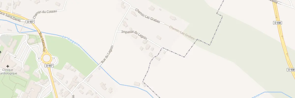 Plan du 22 Imp du Lagoin à Aressy