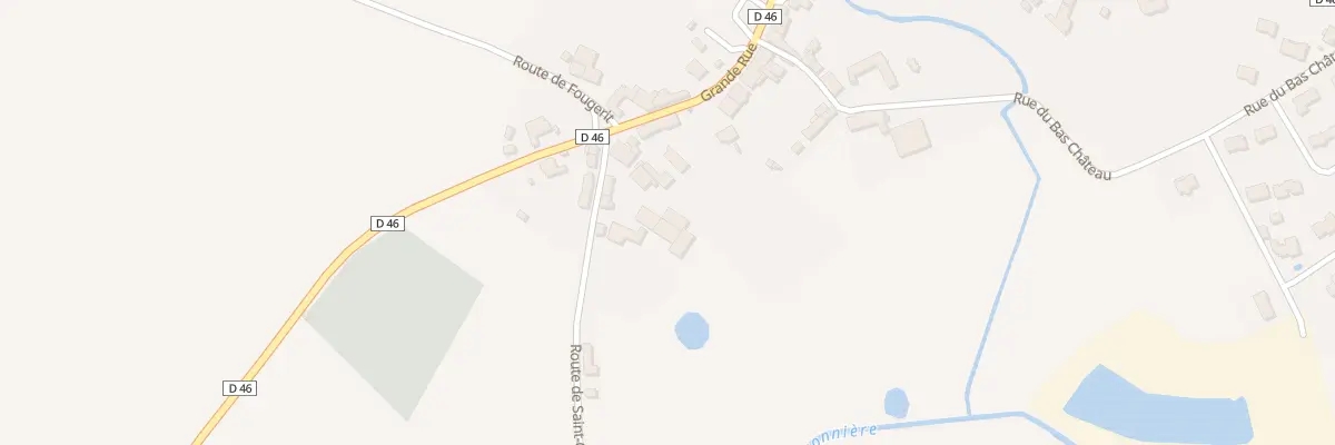 Plan du 1 Rte de Saint-germain à Amailloux