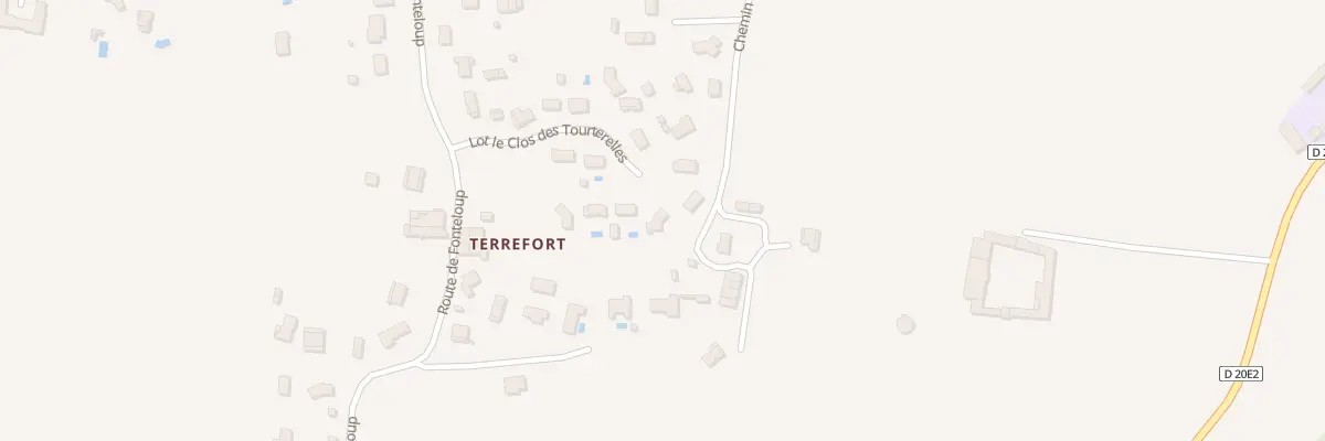 Plan du 11 Lot Le Clos des Tourterelles à Baron