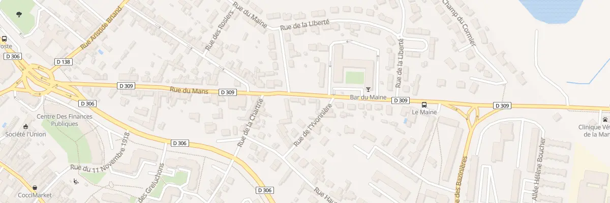 Plan du 53 Rue du Mans à Sablé-sur-Sarthe