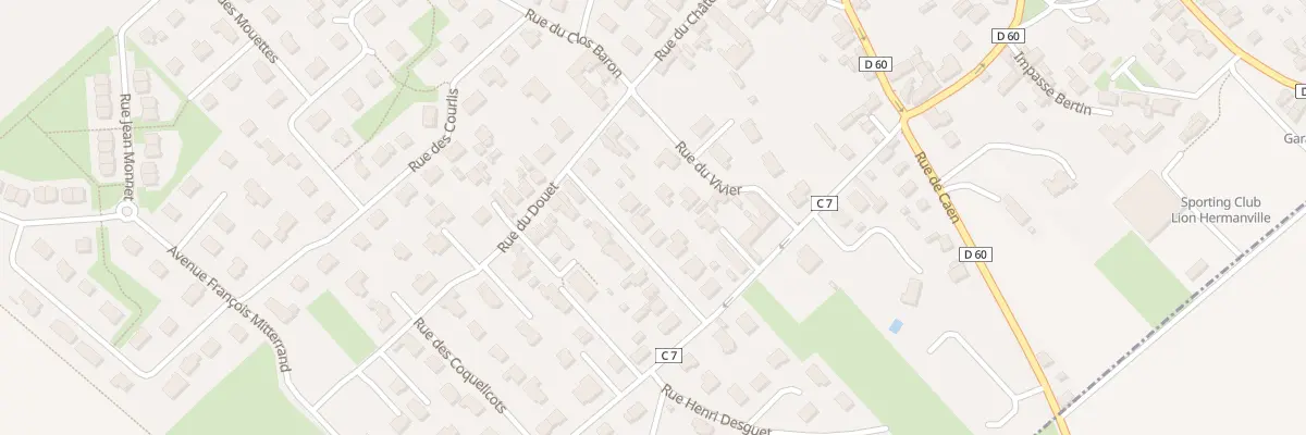 Plan du 19 Rue de l’Abbé Porte à Lion-sur-Mer